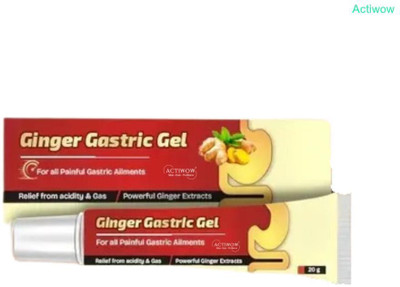ACTIWOW Ginger Gastric Gel to Calm Your Core After Stressful Days Gel(30 g)