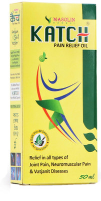 masolin HERBAL KATCH AYURVEDIC JOINT PAIN RELEIF MASSAGE OIL 50ML Liquid(50 ml)