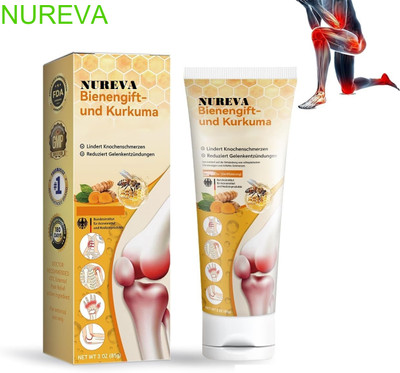 nureva Bee Venom + Turmeric Joint Cream – 50g Cream(100 g)
