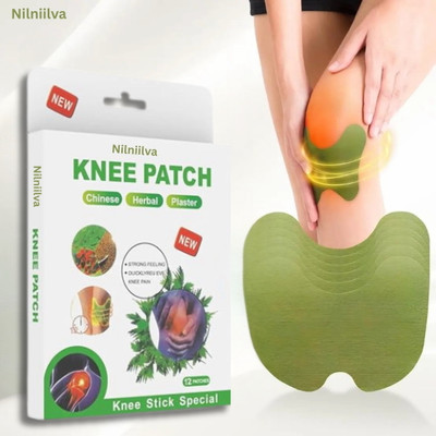NILNIILVA Knee Pain Relief Patches for Men & Women Plaster & Patch(10 x 1 g)