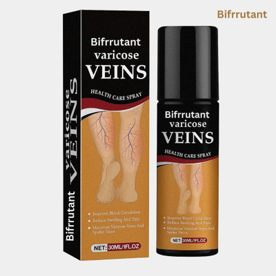 BIFRRUTANT Varicose Veins Spray Smooth Hydrating Solution Liquid(50 ml)