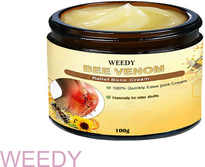 WEEDY Bee Venom Natural Pain Balm for Fast Healing & Relief Cream(100 g)