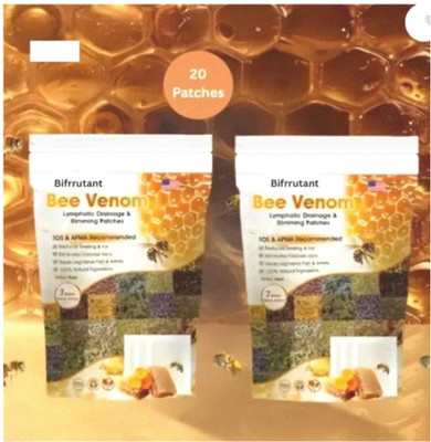 BIFRRUTANT Bee venom foot patches reduce foot fatigue and muscle tension Plaster & Patch(2 x 100 g)