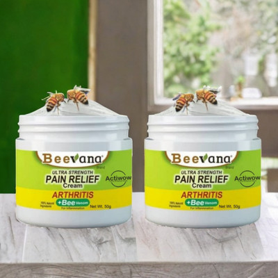 ACTIWOW BeeVana Fast Muscle Recovery Cream Pack of 2 Cream(2 x 25 g)