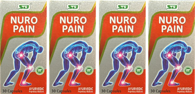 DEAL TO DEAL Ayurvedic Nuro Pain Capsule For Joint pain Capsules(4 x 30 Units)