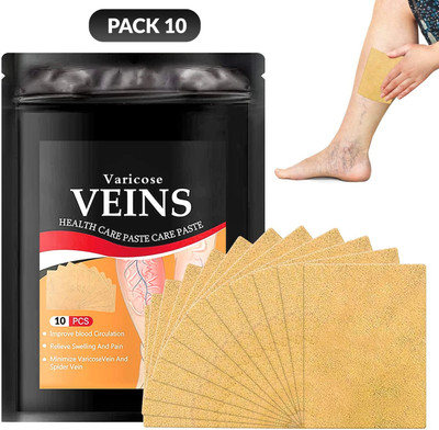 house of common Fast-Absorbing Varicose Veins Patch for Leg Relief Plaster & Patch Plaster & Patch(10 x 10 g)