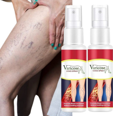 SIYDHA Vericose Vein Spray For Leg Swelling & Cramp Relief Spray(2 x 30 ml)