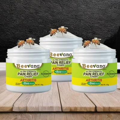 ACTIWOW Bee-Venom Fast Muscle Recovery Cream Pack of 3 Cream(3 x 16.67 g)