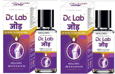 MOLCARO DR.LAB JOD AYURVEDIC PAIN RELIFE OIL Liquid(2 x 100 ml)