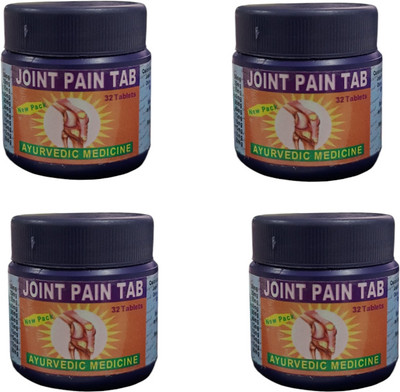 Vrukie Ayurvedic Joint Pain Tablet = 4 pc Tablets Tablets(4 x 32 Units)