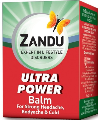 ZANDU Ultra Power For Strong Headache & Bodyache Balm(25 ml)