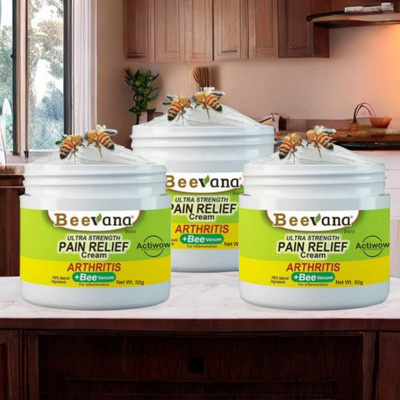 Bee Venom Relief for Stiff & Painful Muscles Pack of 3 Cream(3 x 50 g)