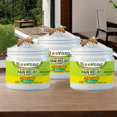 ACTIWOW BeeVana Natural Cream for Muscle & Tendon Recovery Pack of 3 Cream(3 x 16.67 g)