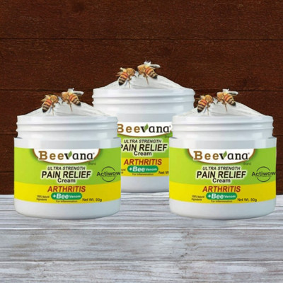 ACTIWOW BeeVenom Quick Relief for Swollen Joints & Stiffness Pack of 3 Cream(3 x 16.67 g)