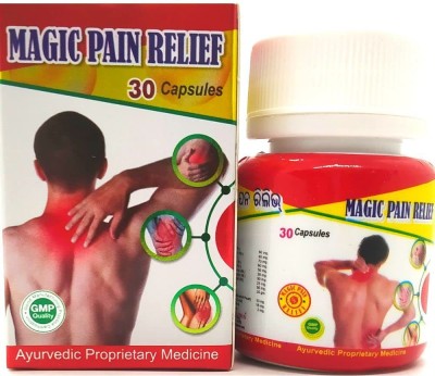 Quickbits Ayurvedic Pain Killer Magic Pain Relief Capsule For Pain Relief.(PACK OF 1) Capsules(30 Units)