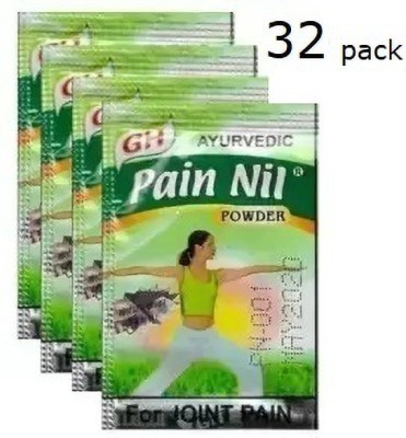 Vrukie sachets Gopal Herbals Pain Nil Powder Powder Powder(32 x 1 Units)