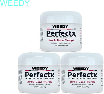 WEEDY Perfectx Joint & Bone Fast Relief – Ease of Motion Herbal Cream Cream(3 x 100 g)