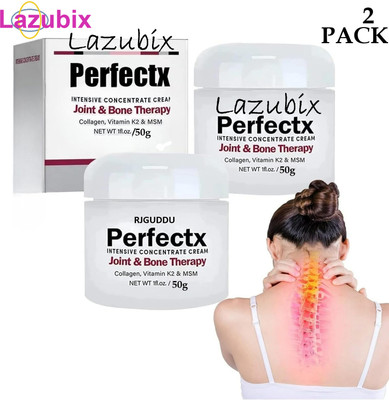 Lazubix PerfectX Joint and Bone Therapy Cream for Natural Recovery pack of 2 Cream(2 x 50 g)