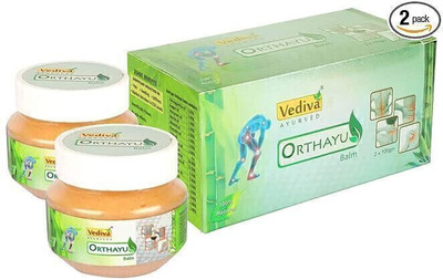 Orthayu Knee & Joints Instant Pain Relief Balm (2 x 100 g) Balm(2 x 100 g)
