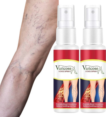 SIYDHA Varicose Veins Spray, Natural Ingredients For Leg Care Spray(2 x 30 ml)
