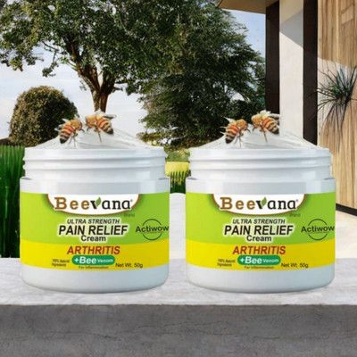 Bee Venom Pain Relief for Active Individuals Pack of 2 Cream(2 x 50 g)