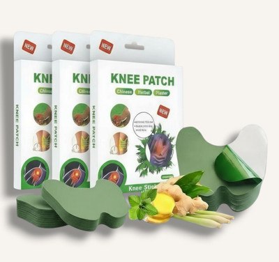 Naosucura Chinese Herbal Patch for Knee Pain, Arthritis and Blood Flow Boost Plaster & Patch(30 x 1 Patches)