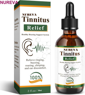 nureva Ear Buzzing Drops – Herbal Tinnitus Sound Therapy Liquid(30 ml)