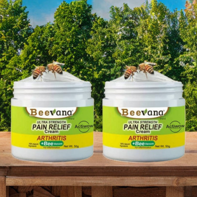 Bee Venom Joint Relief Cream for Full-Body Discomfort Pack of 2 Cream(2 x 50 g)