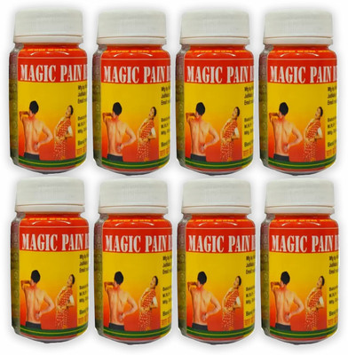 Quickbits Ayurvedic Magic Pain Relief Tablet (Pack of 8) Tablets(8 x 60 Units)