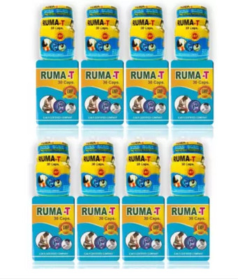 RUMA T Capsules, Tara Herbal Pharmaceutical pack 8 Tablets (30 Units) Capsules Capsules(8 x 30 Units)