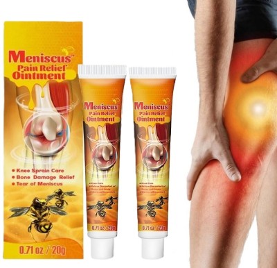 Oilanic Meniscus Pain Relief Ointment Cream:Bee Royal Gelly for Joints 20g Pack of 2 Cream(2 x 20 g)