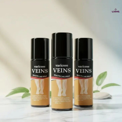 LORSHEL Varicose Vein Relief Spray - Quick Absorption, Reduces Swelling, Effective fo... Spray(3 x 30 ml)