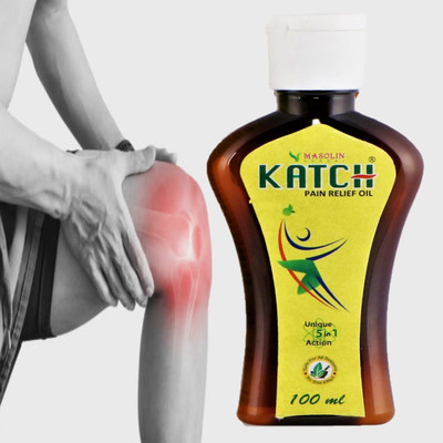 Masolin Herbal Katch Pain Relief Oil -100ml Liquid(100 ml)