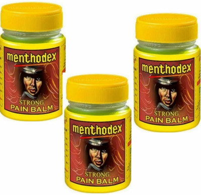 Menthodex Strong Pain Balm Best Balm for pain relief Balm PACK 3 Balm(3 x 20 g)