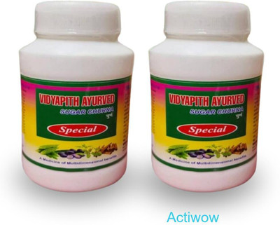 ACTIWOW Vidyapith Sugar Powder for Glucose Level Support in Diabetics Pack of 2 A02 Powder(2 x 100 g)