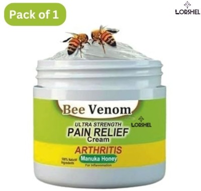 LORSHEL Bee Venom: Powerful Pain Relief Benefits Cream(50 ml)