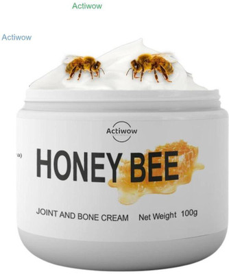ACTIWOW Honey Bee Pain Relief Cream for Joint Swelling Cream(100 g)