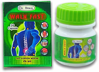 vitaherbal Dr. Biswas Walk Fast Joint Pain Relief Capsule (PACK OF 1) Capsules(30 Units)