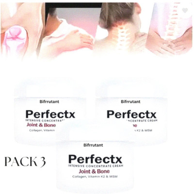 BIFRRUTANT Perfectx Joint & Bone Cream Bee Venom Support for Pain-Free Motion Plaster & Patch(3 x 50 g)