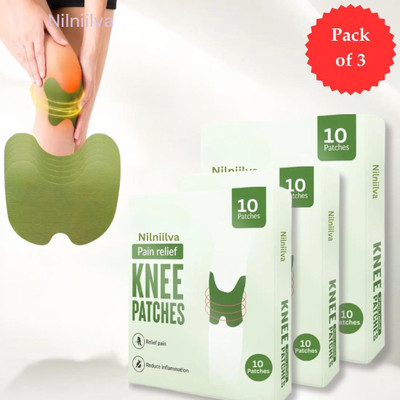 NILNIILVA Knee Patches for elderly knee care: Pack of 3 Plaster & Patch(3 x 100 g)