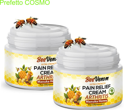 Prefetto COSMO Upgraded Bee Venom Instant Relief Cream Pack of 2 Cream(2 x 100 g)