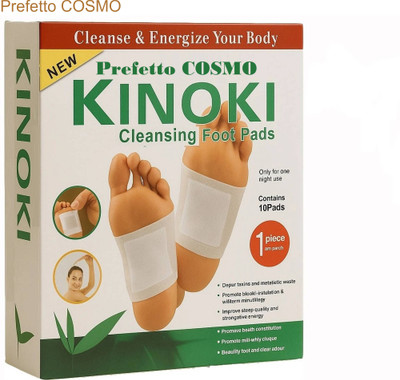 Prefetto COSMO Toxin Removal Pads with Night Use Design Plaster & Patch(10 Patches)