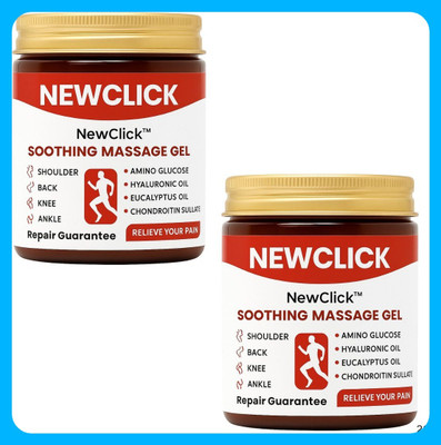 NewClick F7_Japanese Healing Gel – Instant Pain Relief for Joints, Muscles & Back (100g) Gel(200 g)
