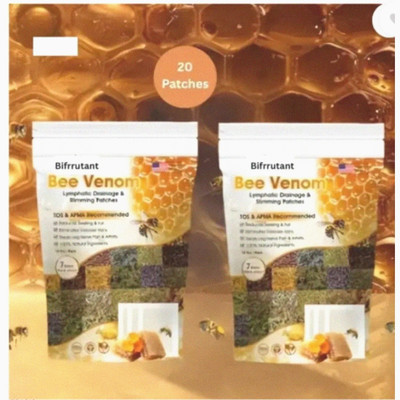 BIFRRUTANT Bee venom foot patches soothe muscle aches and joint discomfort Plaster & Patch(2 x 100 g)