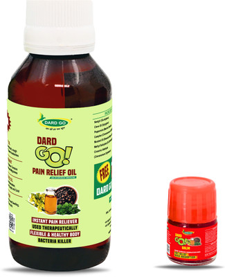 DARDGO Pain Relief Oil for Knee Pain, Joint Pain, Muscle Pain Back Pain 100 ML+Balm Liquid(100 ml)