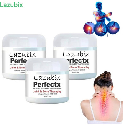Lazubix PerfectX Joint and Bone Therapy Cream for Performance pack of 3 Cream(3 x 50 g)