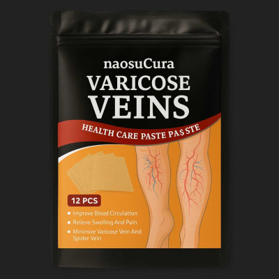Naosucura Targeted Relief Varicose Vein Patches for Swelling, Pain and Circulation Support Plaster & Patch(12 Patches)