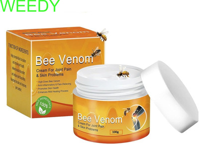 WEEDY Bee Venom for Bone Pain Relief & Joint Healing Support Cream(100 g)