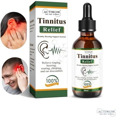 ACTIWOW Tinnitus Relief Ear Calm Formula Capsules Liquid(30 ml)