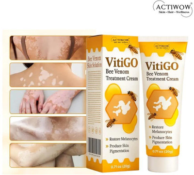 ACTIWOW Vitigo Bee Venom Cream for Fast Skin Relief Z01 B01 B01 Cream(100 g)
